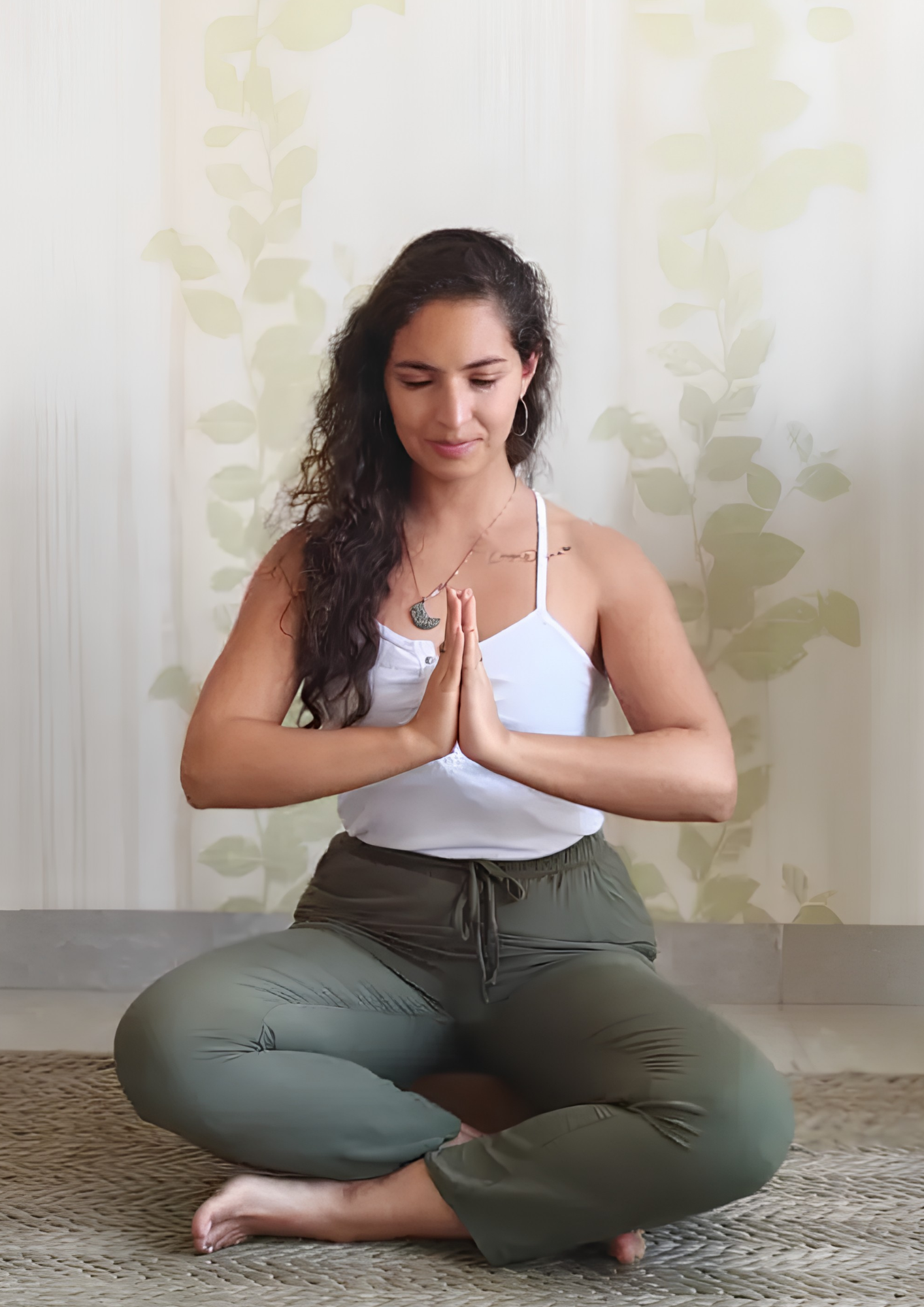 Dra. Nadia meditando